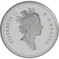 1998 (1873-) Canadian 8-Coin Proof Double Dollar Set ft $1 RCMP Mounted Police 125th Anniv Silver Dollar