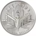 2000 Canadian 8-Coin Proof Double Dollar Set ft $1 Voyage of Discovery Silver Dollar -coins may be lightly toned