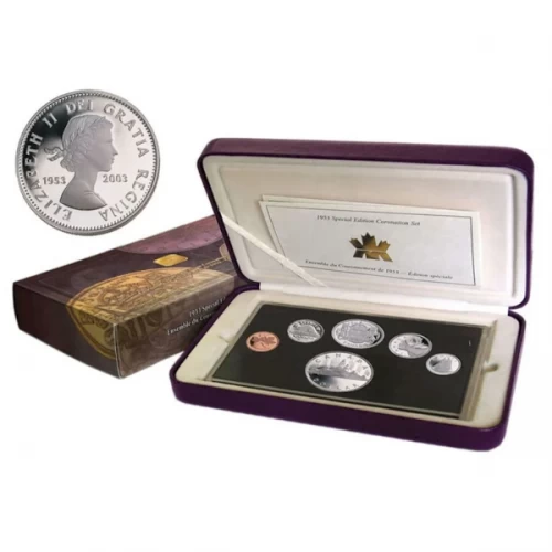 2003 Canada Special Edition Proof Set - 50th Anniversary of the Coronation - lightly tarnished