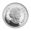2005 Canada Proof Double Dollar Set - 40th Anniversary of Canada's National Flag-some coins may be lightly toned & case is not 100%