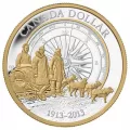2013 Canadian 7-Coin Proof Silver Double Dollar Set ft 2013 (1913-) Arctic Expedition 100th Anniv Gold-plated Dollar