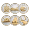 2015 Canadian Big Coin Series 6-Coin Set