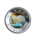 2019 Canadian Colourised Circulation Collection - Fine Silver 6-Coin Set with Medallion
