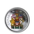 2019 Canadian Colourised Circulation Collection - Fine Silver 6-Coin Set with Medallion