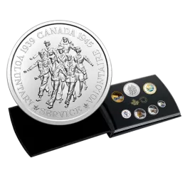 2020 Canadian Colourised Circulation Collection - Fine Silver 6-Coin Set with Medallion