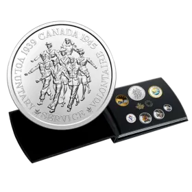 2020 Canadian Colourised Circulation Collection - Fine Silver 6-Coin Set with Medallion