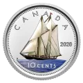 2020 Canadian Colourised Circulation Collection - Fine Silver 6-Coin Set with Medallion
