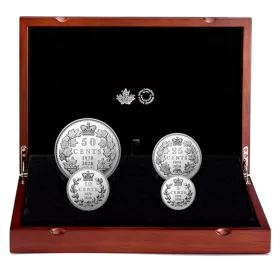 2020 (1870-) Canadian Canada's First National Coinage - Fine Silver 4-Coin Set