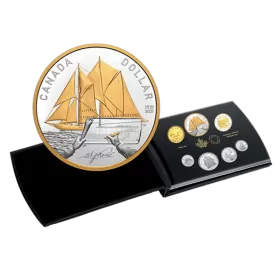 2021 Canadian 7-Coin 100th Anniversary of Bluenose Silver Dollar Proof Set