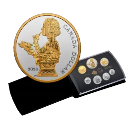 2023 Canadian 7-Coin Kathleen “Kit” Coleman: Pioneer Journalist Silver Dollar Proof Set