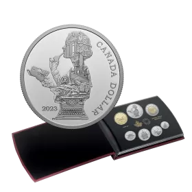 2023 Canadian 7-Coin Kathleen “Kit” Coleman: Pioneer Journalist Silver Dollar Special Edition Proof Set