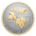2024 Canadian Fine Silver 5-Coin Fractional Set - Canada's Autumn Beauty