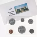 1962 Canada Silver Proof-Like (PL) Collector Set-some coins may be tarnished