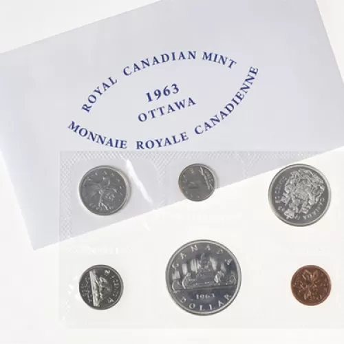 1963 Canada Silver Proof-Like (PL) Collector Set-may have some toning