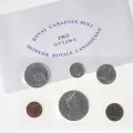 1965 POINTED 5 Canada Silver Proof-Like (PL) Collector Set-may have some toning