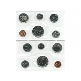 1977 Canadian Short Water Line Variety Uncirculated Proof-Like Set