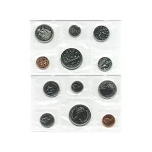 1977 Canadian Short Water Line Variety Uncirculated Proof-Like Set