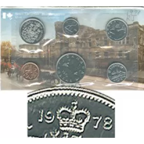 1978 Canadian Round Jewel Uncirculated Proof-Like Set