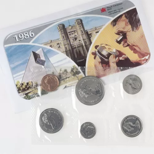 1986 Canadian Uncirculated Proof-Like Set