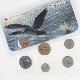 1988 Canadian Royal Canadian Mint Variety Uncirculated Proof-Like Set