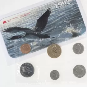 1992 (1867-) Canadian 6-Coin Confederation 125th Anniversary Uncirculated Proof-Like (PL) Set