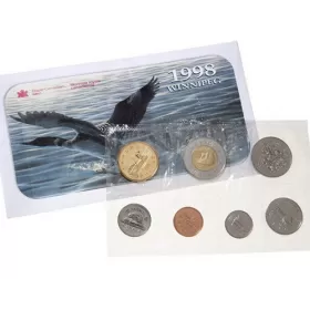 1998 Canadian Winnipeg Uncirculated Proof-Like Set