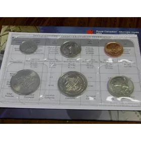 1999 Canadian P Test Token Uncirculated Proof-Like Set