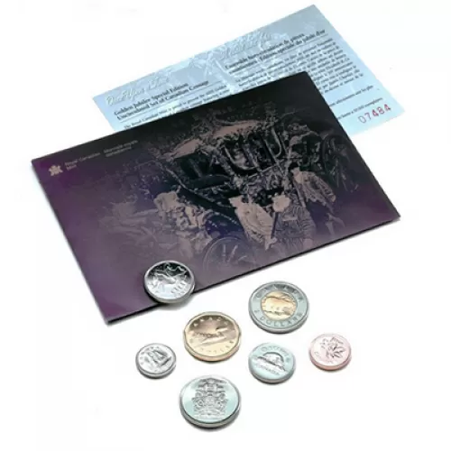 2002 Canada Special Edition Uncirculated Coin Set -  Golden Jubilee