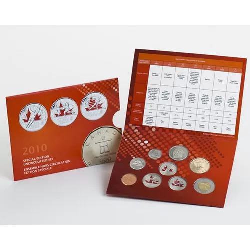 2010 Canada Special Edition Olympic Uncirculated Proof-Like Set