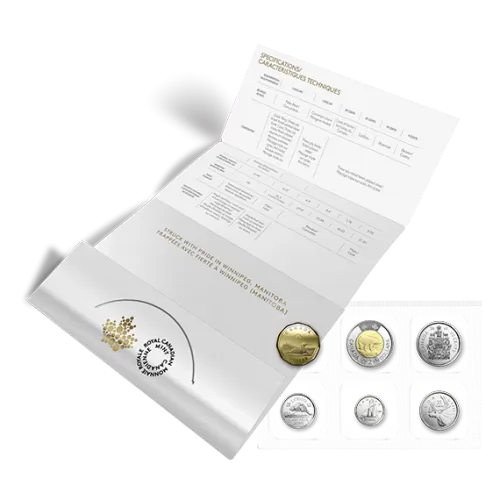 2019 Canadian 6-Coin Classic Canadian Uncirculated Set
