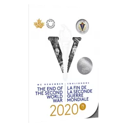 2020 Canadian 75th Anniversary of the End of the Second World War Commemorative Collector Keepsake Card