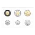 2022 Canadian 6-Coin Last Strikes Uncirculated Set ft $2 Solemn Tribute to Queen Elizabeth II Black Ring Toonie