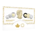 2022 Canadian 6-Coin Last Strikes Uncirculated Set ft $2 Solemn Tribute to Queen Elizabeth II Black Ring Toonie