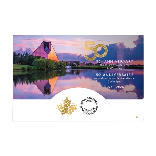 2026 Canada 6-Coin Non-Circulation Coin Set - 50th Anniversary of the Royal Canadian Mint - Winnipeg