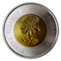 2018 Canadian $2 Armistice 100th Anniv Remembrance Poppy Toonie Special Wrap Coin Roll