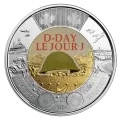 2019 Canadian $2 75th Anniversary of D-Day Special Wrap Coin Roll Collection