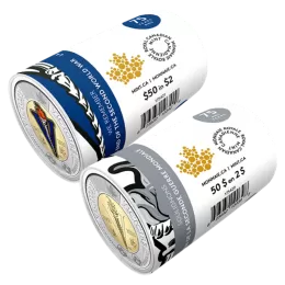 2020 (1945-) Canadian $2 End of the Second World War 75th Anniv/Victory Toonie Special Wrap Coin Roll Collection