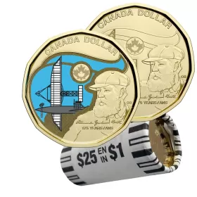 2022 Canadian $1 Birth of Alexander Graham Bell 175th Anniv Loonie Original Mixed Coin Roll