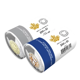 2023 Canadian $2 Birth of Jean Paul Riopelle 100th Anniv Toonie Special Wrap Coin Roll Set