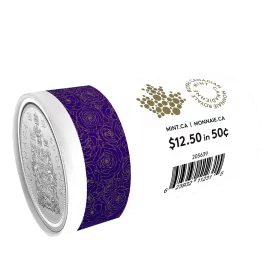 2023 Canadian 50-Cent Coat of Arms Half Dollar Collector’s Edition Special Wrap Coin Roll