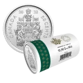 2023 Canadian 50-Cent Coat of Arms/King Charles III Half Dollar Special Wrap Coin Roll