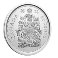2023 Canadian 50-Cent Coat of Arms/King Charles III Half Dollar Special Wrap Coin Roll