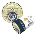 2025 Canada $1 Commemorating 150th Anniversary of the Supreme Court of Canada Colourized Special Wrap Roll