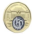 2025 Canada $1 Commemorating 150th Anniversary of the Supreme Court of Canada Colourized Special Wrap Roll