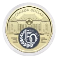 2025 Canada $1 Commemorating 150th Anniversary of the Supreme Court of Canada Special Wrap Roll Box Set