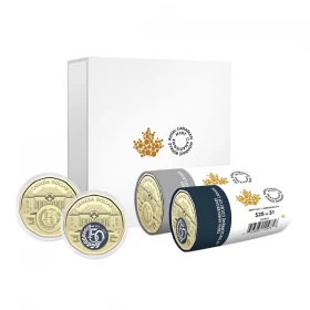 2025 Canada $1 Commemorating 150th Anniversary of the Supreme Court of Canada Special Wrap Roll Box Set