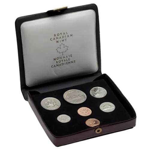1978 Canadian Specimen Double Penny Set-pennies may be tarnished