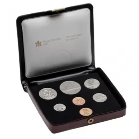 1979 Canadian Specimen Double Penny Set-pennies may be tarnished
