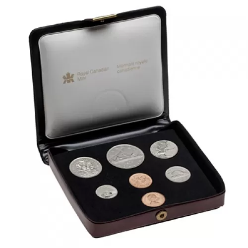 1979 Canadian Specimen Double Penny Set-pennies may be tarnished