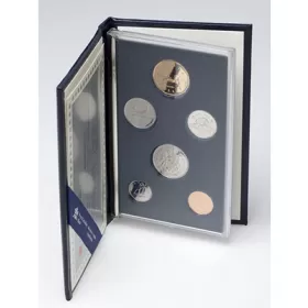 1991 Canadian 6-Coin Specimen Set ft 25-Cent Caribou Quarter (Low Mintage)